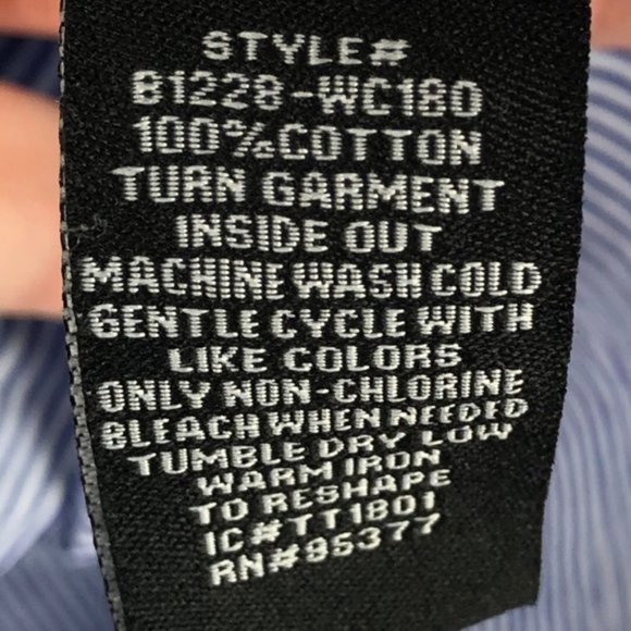 🎈 Sanctuary Lace Up Back Sz S Striped Button Down Shirt Top Blouse White Blue - Picture 6 of 14